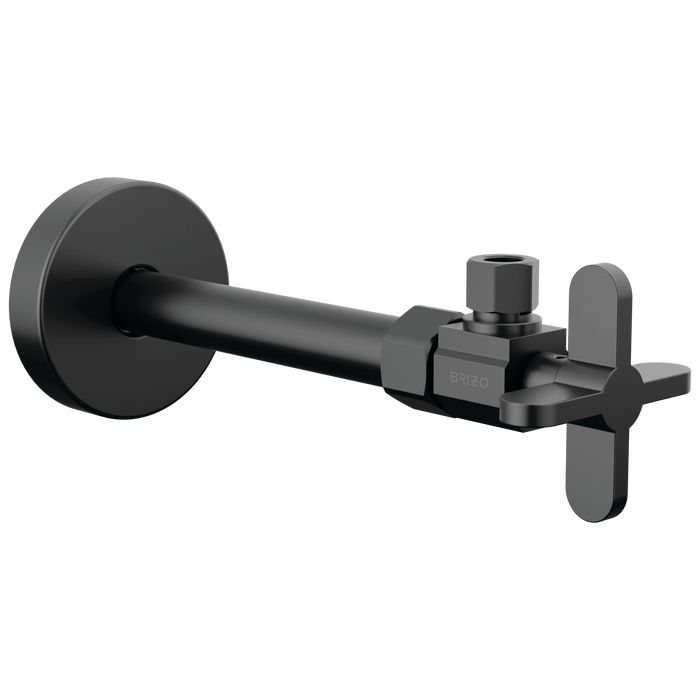 Angled Supply Stop Valve with Cross Handle