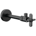 Angled Supply Stop Valve with Cross Handle
