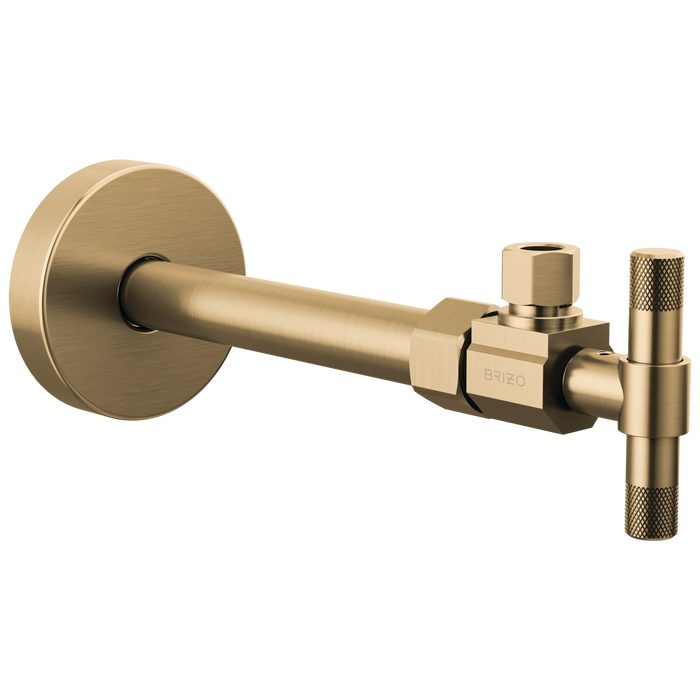 Angled Supply Stop Valve with Lever Handle