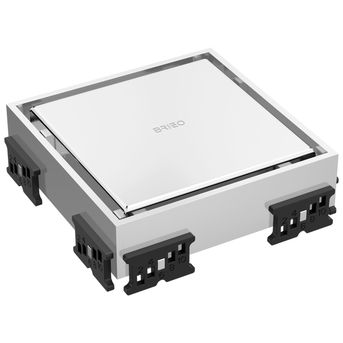 Brizo BT062418 4" Reversible Square Point Shower Drain