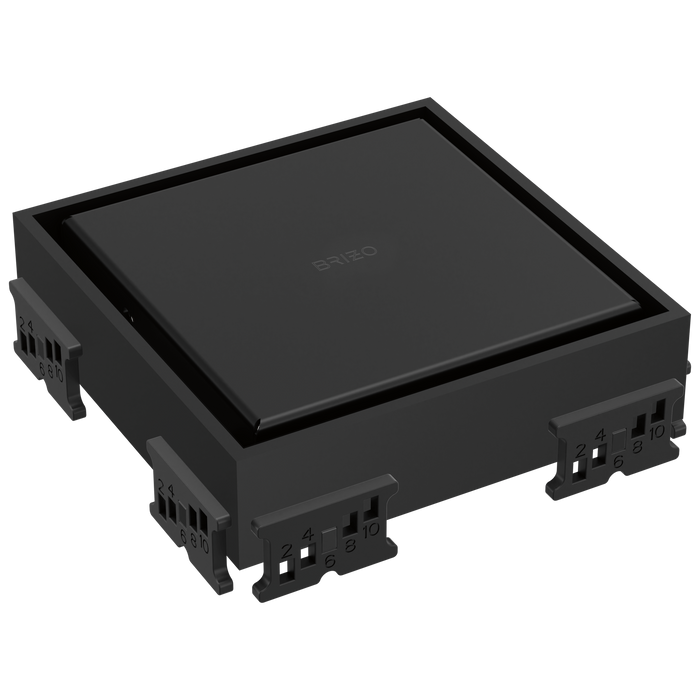 Brizo BT062418 4" Reversible Square Point Shower Drain