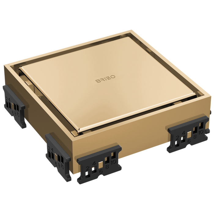 Brizo BT062418 4" Reversible Square Point Shower Drain