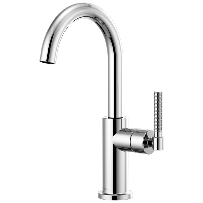 Brizo Litze:61043LF Bar Faucet with Arc Spout and Knurled Handle Kit