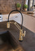 Brizo Litze: Bar Faucet with Arc Spout and Industrial Handle