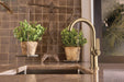 Brizo Litze: Bar Faucet with Arc Spout and Industrial Handle