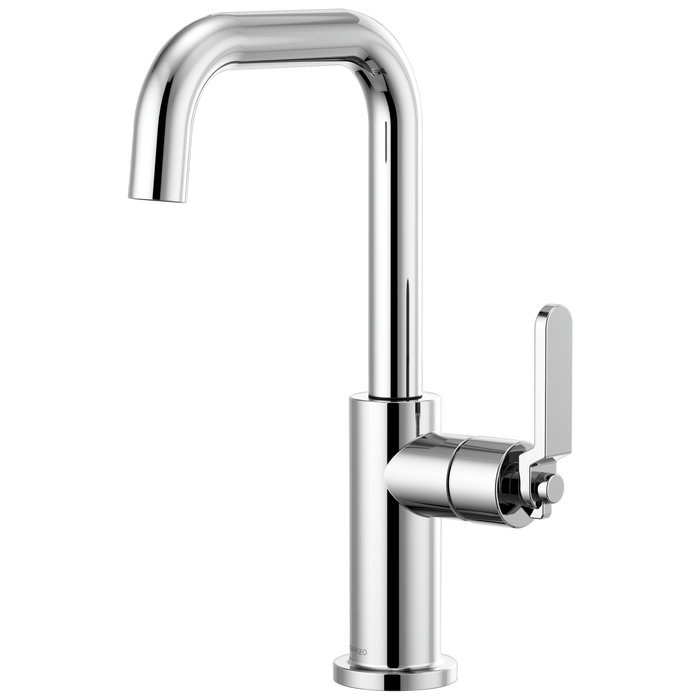 Brizo Litze:61054LF Bar Faucet with Square Spout and Industrial Handle Kit