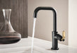 Brizo Litze:61054LF Bar Faucet with Square Spout and Industrial Handle Kit