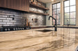 Brizo Litze: Bar Faucet with Angled Spout and Knurled Handle