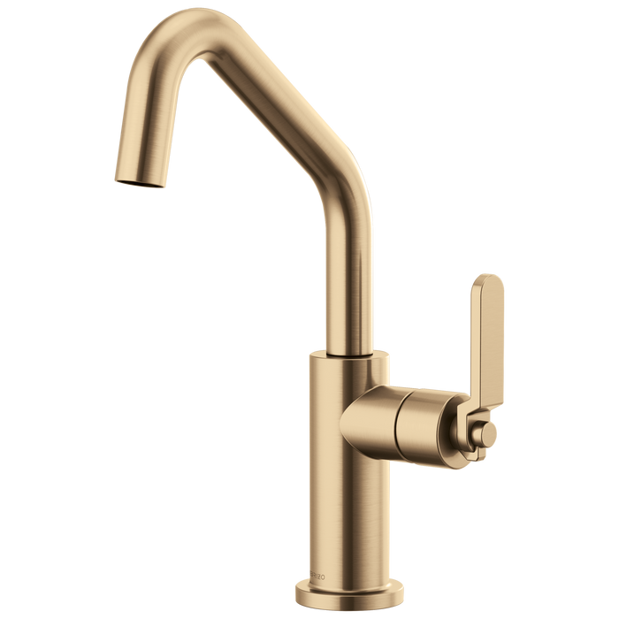 Brizo Litze:61064LF Bar Faucet with Angled Spout and Industrial Handle Kit