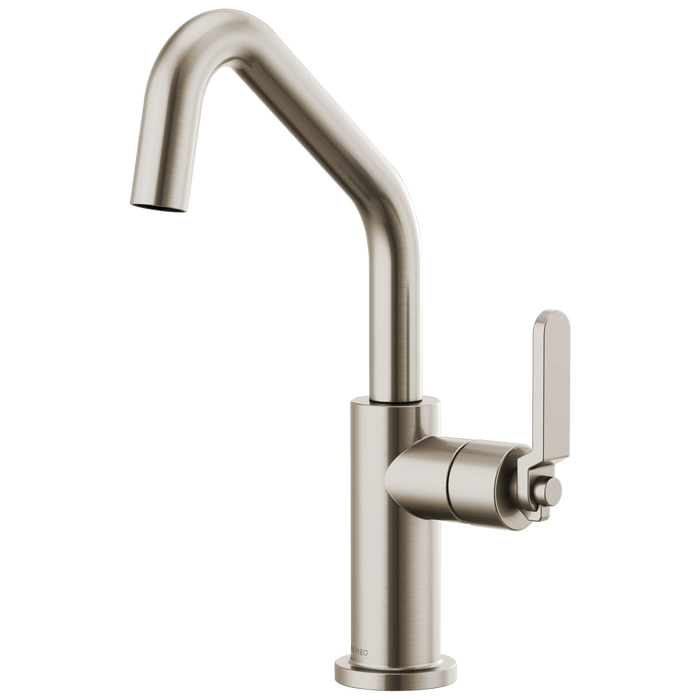 Brizo Litze:61064LF Bar Faucet with Angled Spout and Industrial Handle Kit