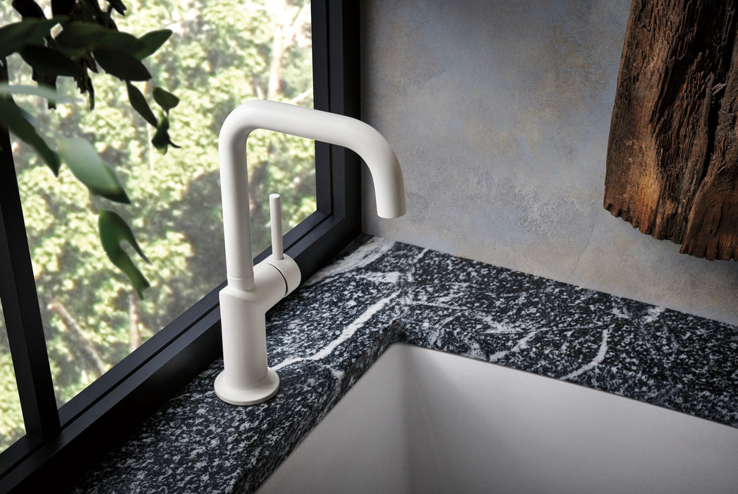 Brizo Odin: Bar Faucet with Square Spout - Less Handle