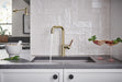 Brizo Odin: Bar Faucet with Square Spout - Less Handle