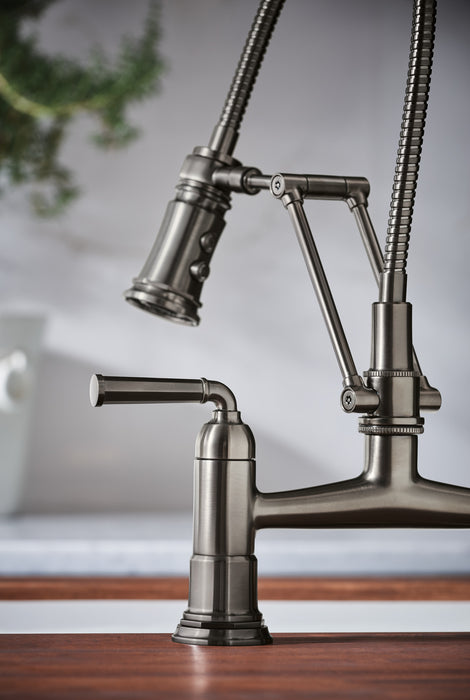 Brizo Rook 62274LF Articulating Bridge Faucet