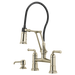 Brizo Rook 62274LF Articulating Bridge Faucet