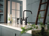 Brizo Artesso: Bridge Faucet with Side Sprayer