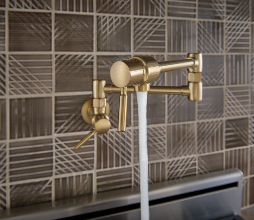 Brizo European: Linear Wall Mount Pot Filler