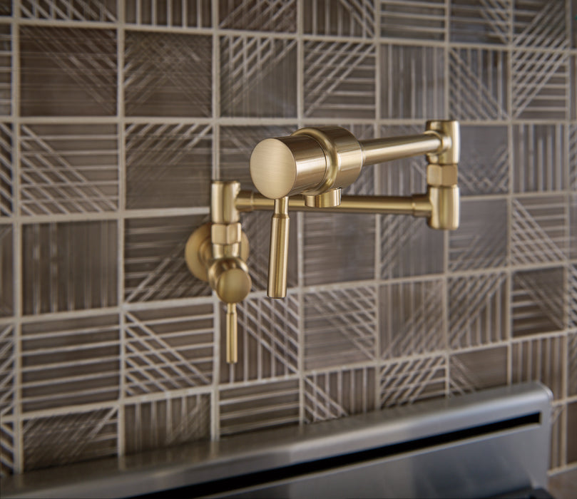 Brizo European: Linear Wall Mount Pot Filler