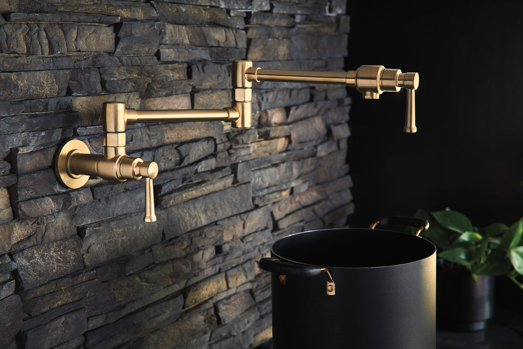 Brizo 62825LF Artesso Wall Mount Pot Filler