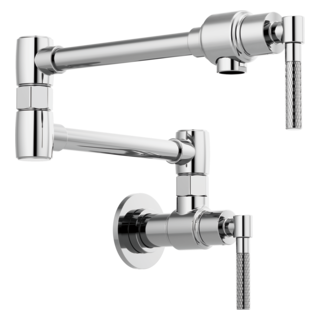 Brizo Litze:62843LF Wall Mount Pot Filler with Knurled Handle Kit