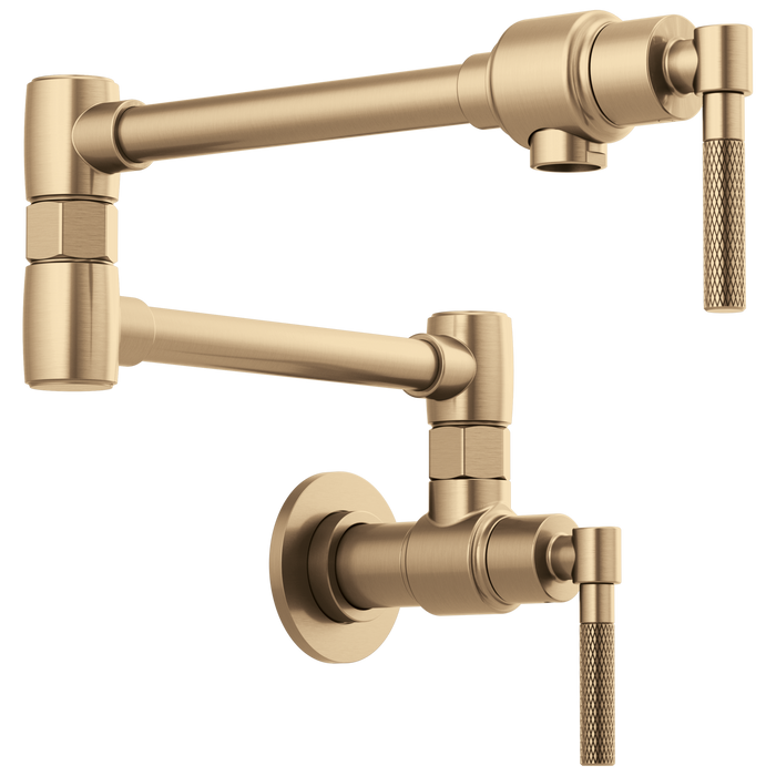 Brizo Litze:62843LF Wall Mount Pot Filler with Knurled Handle Kit