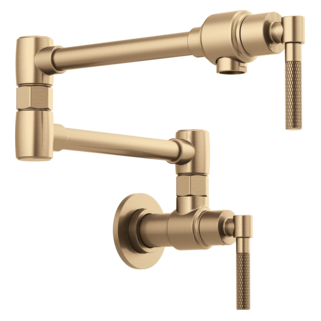 Brizo Litze:62843LF Wall Mount Pot Filler with Knurled Handle Kit