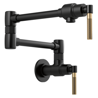 Brizo Litze:62843LF Wall Mount Pot Filler with Knurled Handle Kit