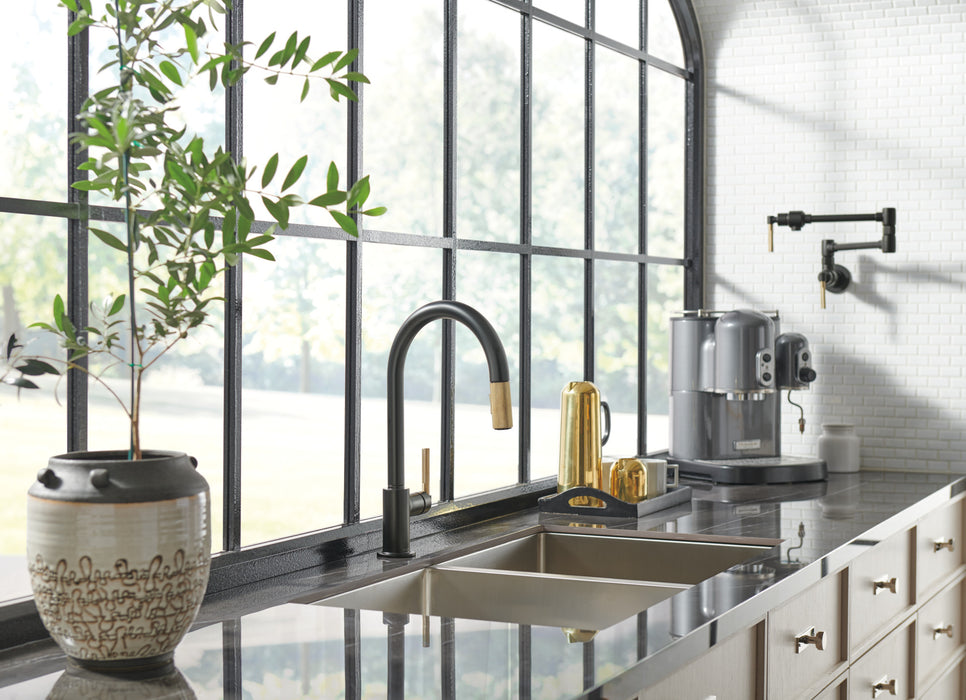Brizo Litze:62843LF Wall Mount Pot Filler with Knurled Handle Kit