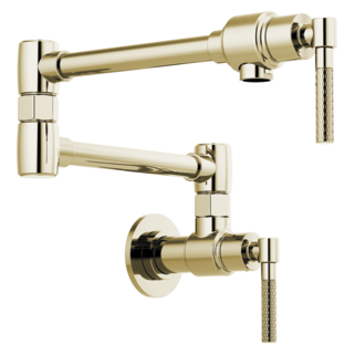 Brizo Litze:62843LF Wall Mount Pot Filler with Knurled Handle Kit