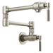 Brizo Litze 62843LF Wall Mount Pot Filler with Knurled Handle Kit