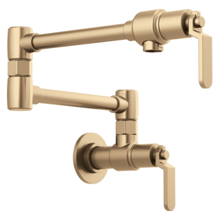Brizo Litze:62844LF Wall Mount Pot Filler with Industrial Handle Kit