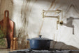 Brizo Tulham 62858LF Wall Mount Pot Filler