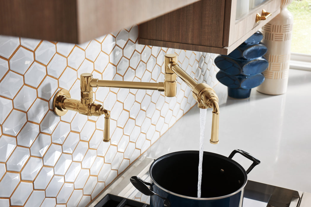 Brizo Rook 62874LF Wall Mount Pot Filler