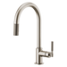 Brizo Litze 63043LF Pull-Down Faucet with Arc Spout and Knurled Handle