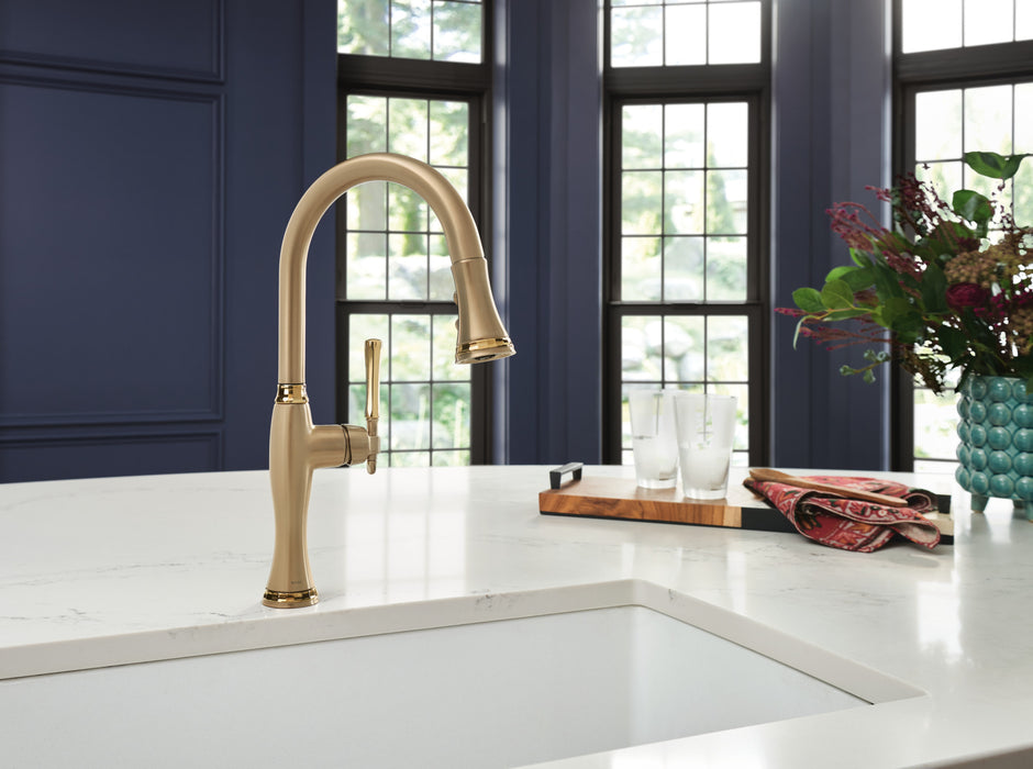 Brizo The Tulham Kitchen Collection by Brizo: Pull-Down Kitchen Faucet