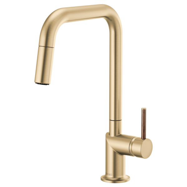Brizo Odin: Pull-Down Faucet with Square Spout - Less Handle
