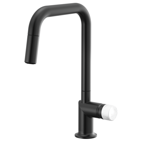 Brizo Odin: Pull-Down Faucet with Square Spout - Less Handle