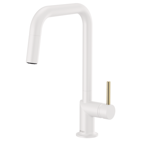 Brizo Odin: Pull-Down Faucet with Square Spout - Less Handle