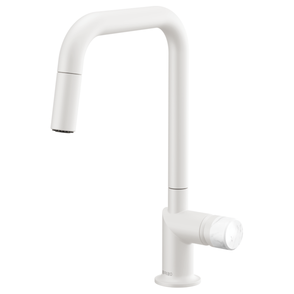 Brizo Odin: Pull-Down Faucet with Square Spout - Less Handle