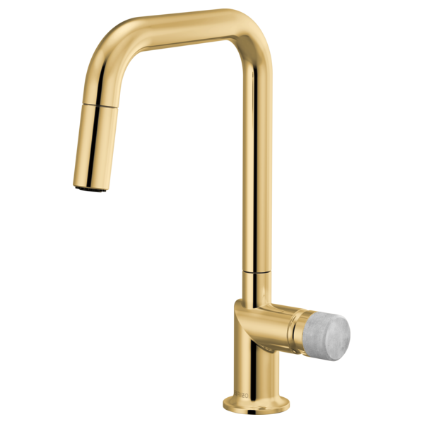 Brizo Odin 63065LF Pull-Down Faucet with Square Spout - Less Handle
