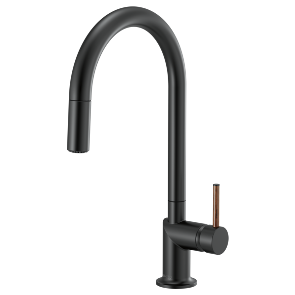 Brizo Odin: Pull-Down Faucet with Arc Spout - Less Handle