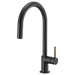 Brizo Odin: Pull-Down Faucet with Arc Spout - Less Handle