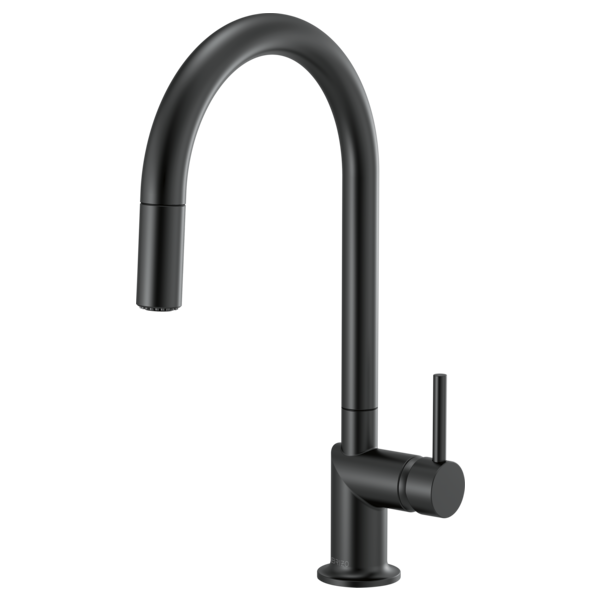 Brizo Odin: Pull-Down Faucet with Arc Spout - Less Handle