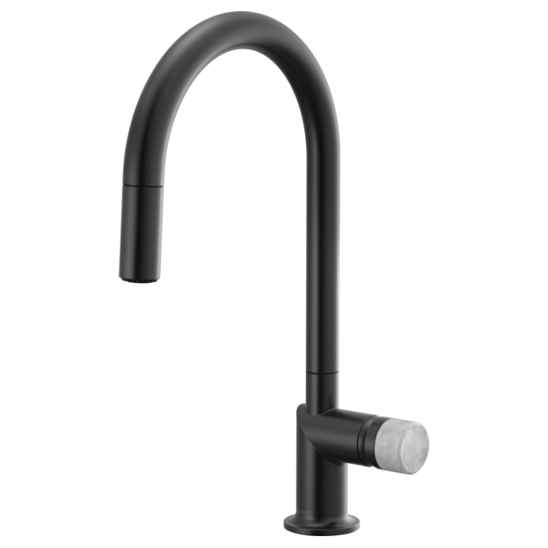 Brizo Odin: Pull-Down Faucet with Arc Spout - Less Handle