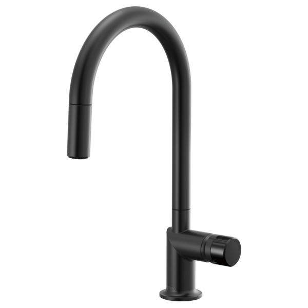 Brizo Odin: Pull-Down Faucet with Arc Spout - Less Handle