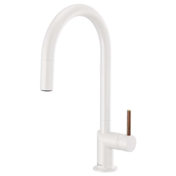 Brizo Odin: Pull-Down Faucet with Arc Spout - Less Handle