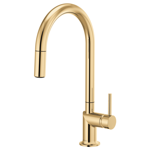 Brizo Odin 63075LF Pull-Down Faucet with Arc Spout - Less Handle