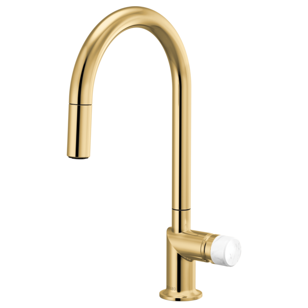 Brizo Odin 63075LF Pull-Down Faucet with Arc Spout - Less Handle