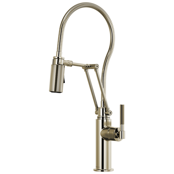 Brizo Litze:63143LF Articulating Faucet With Finished Hose