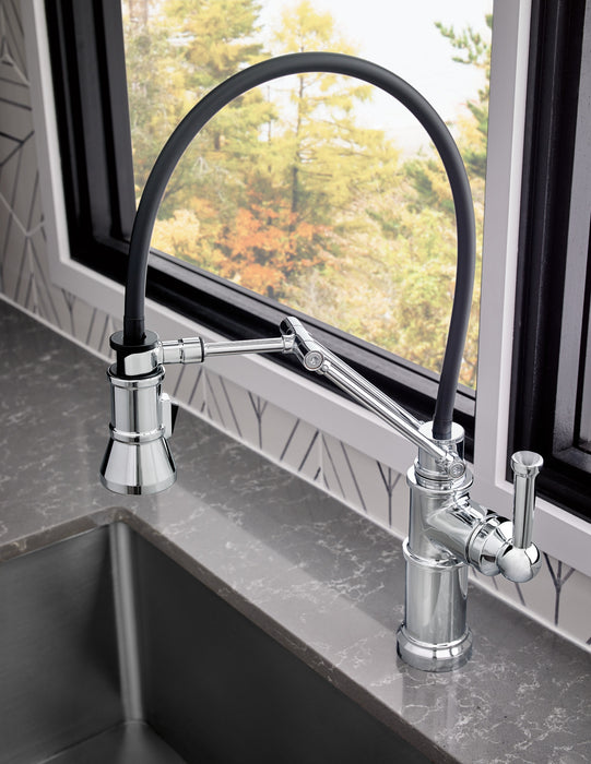 Brizo Artesso: Single Handle Articulating Kitchen Faucet