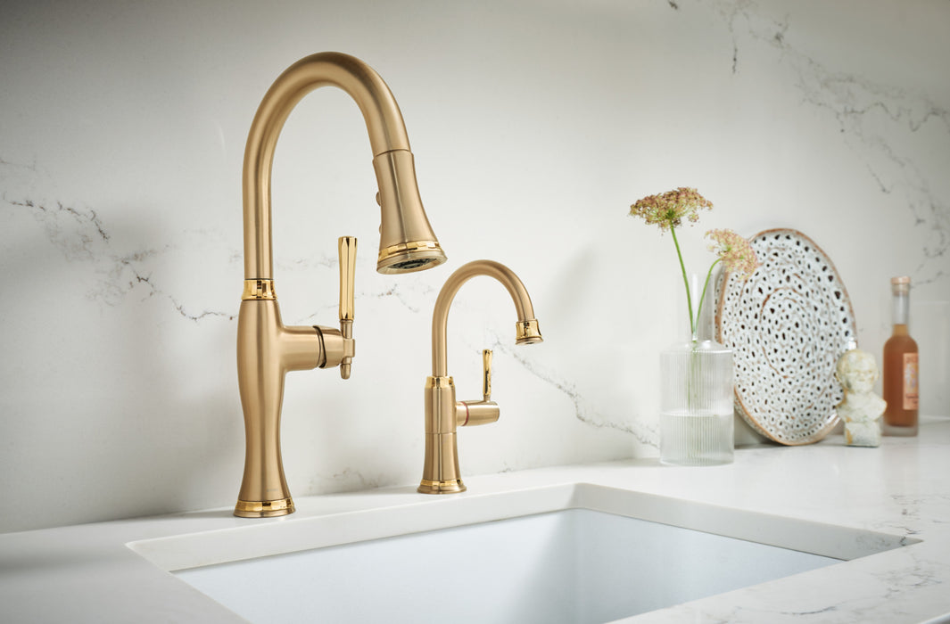 Brizo Tulham 63958LF Pull-Down Prep Kitchen Faucet